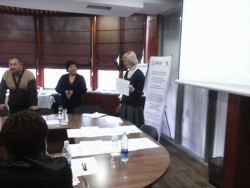 Cascade trainings for doctors in Bishkek