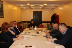 Working meeting of the project team