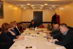 Working meeting of the project team