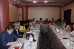 Working meeting within the framework of the project &quot;Increasing meaningful participation of civil society in reducing the burden of TB in Kazakhstan&quot;
