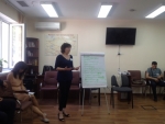 National training for law enforcement officers in Almaty