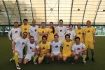 Казахстанские звезды сыграли в футбол с журналистами в память об умерших от СПИД