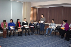 Тренинг в рамках проекта «Лидер ЛЖВ» в г. Бишкек