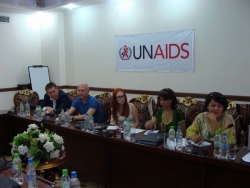 “Stigma Index&quot; Survey meeting  in Dushanbe